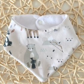 Bavoir-Bandana montagnards