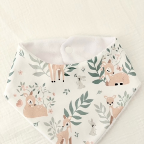 Bavoir-Bandana petites biches