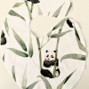 Bavoir panda - modèle aléatoire