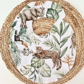 Bavoir sounds of safari guepard