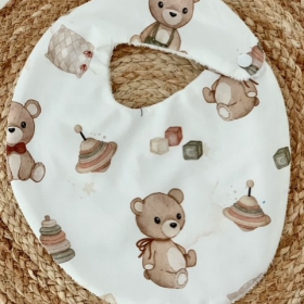 Bavoir teddy bear
