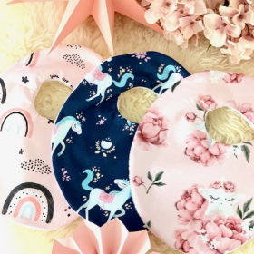Trio de bavoirs baby girl