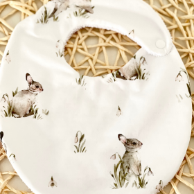 Bavoir lapinoux - modèle aléatoire