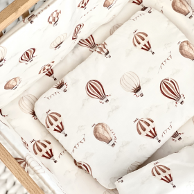 Coussin plat Montgolfières