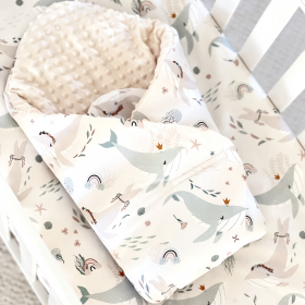 Gigoteuse d’emmaillotage Océan boho