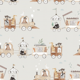 Coussin plat Happy Train