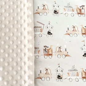 Coussin plat Happy Train