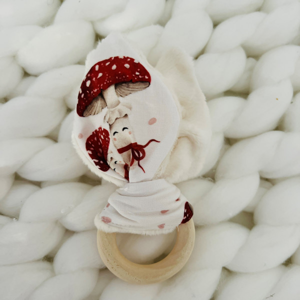 Anneau de dentition Champignon