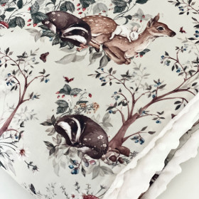 Couverture bébé Forêt magique