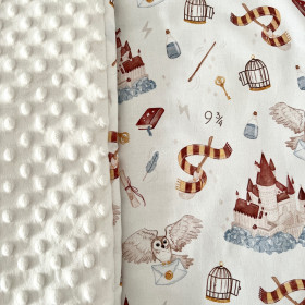 Couverture bébé école de magie