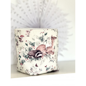 Panier de rangement forêt magique