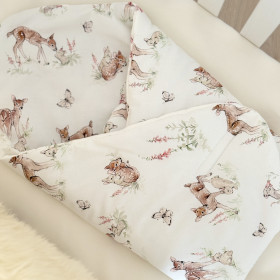 Gigoteuse d’été biche et lapin