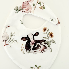 Bavoir La ferme vache