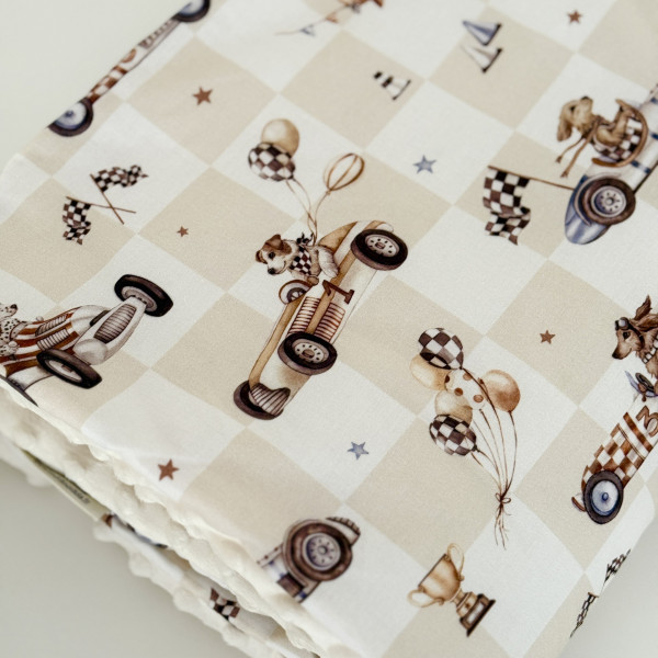 Couverture bébé 1,2,3 vroom!