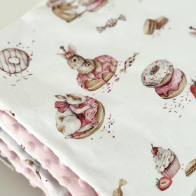 Couverture bébé Donut bunny